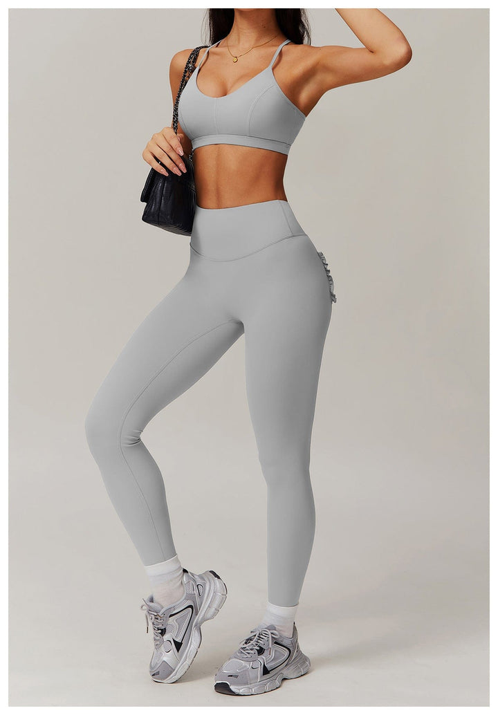 Valantomode | Women's High-Support Sports Bra with Removable Padding