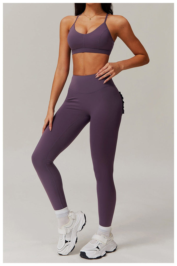 Valantomode | Women's High-Support Sports Bra with Removable Padding