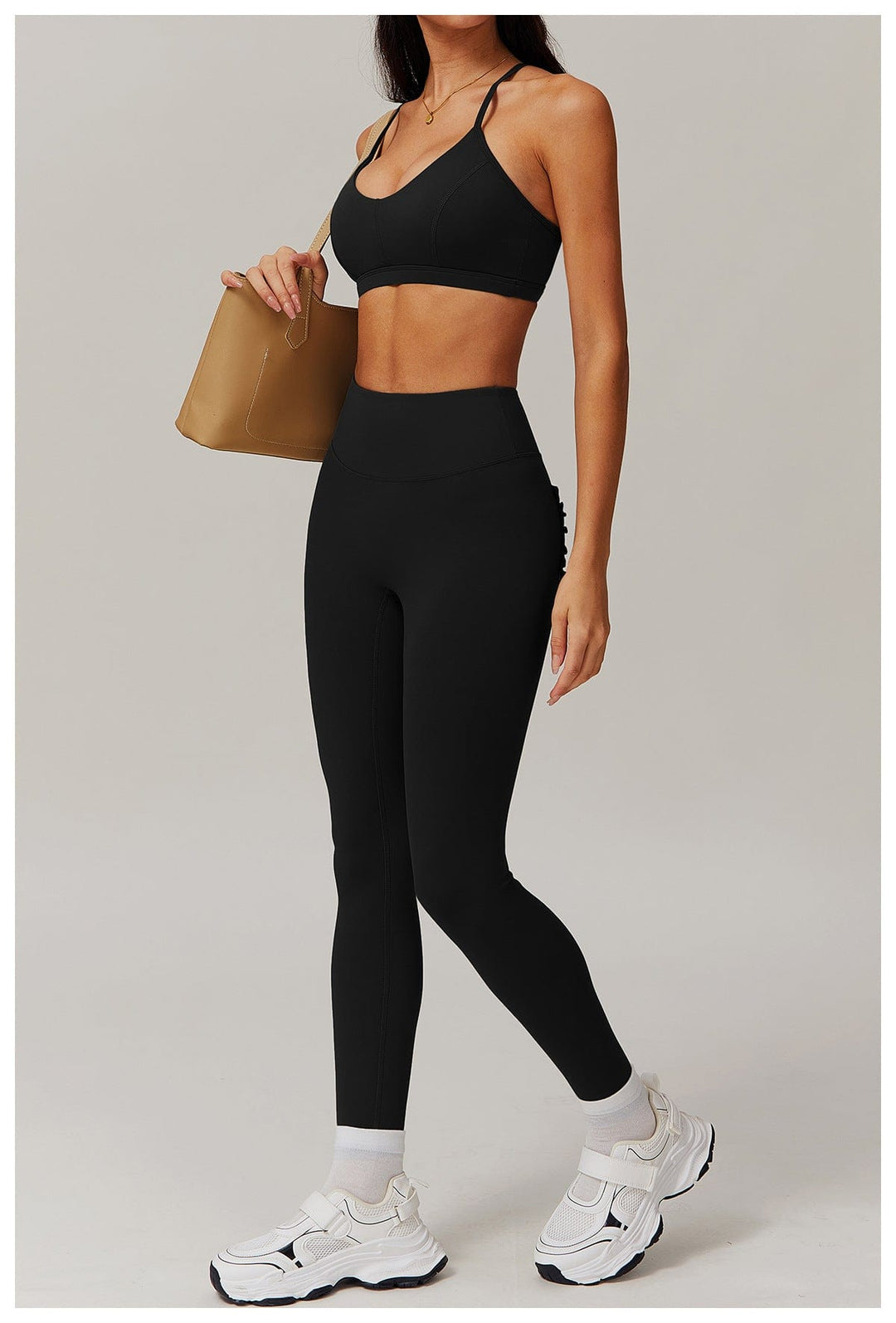 Valantomode | Women's High-Support Sports Bra with Removable Padding