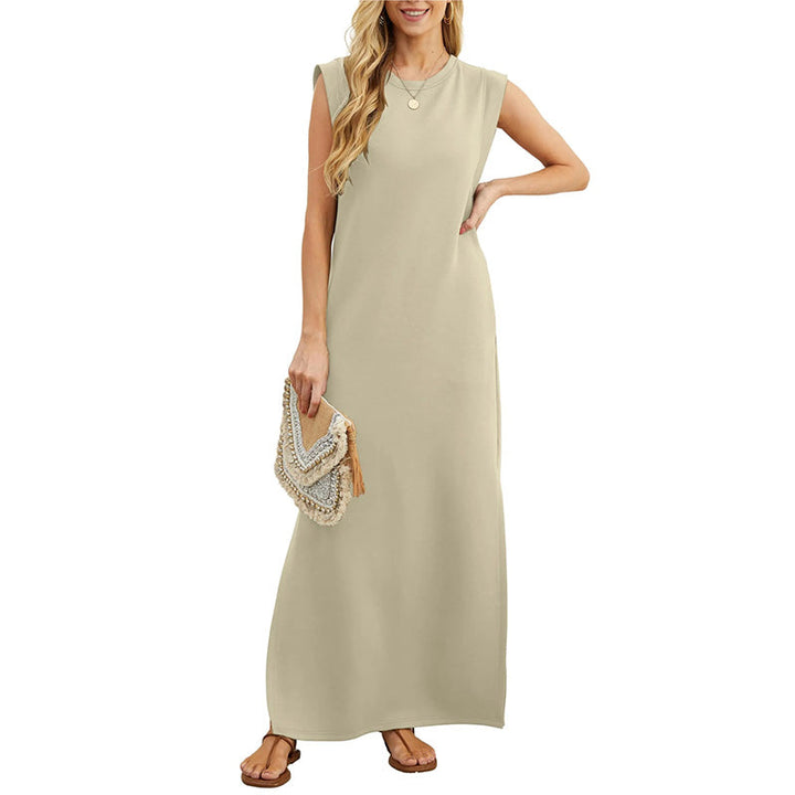 Valantomode | Maxi Dress Sleeveless Casual