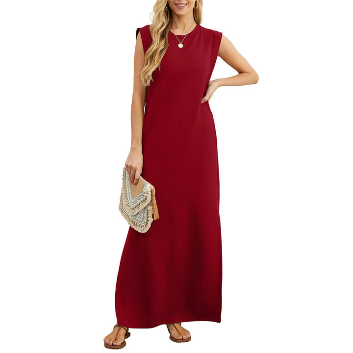 Valantomode | Maxi Dress Sleeveless Casual