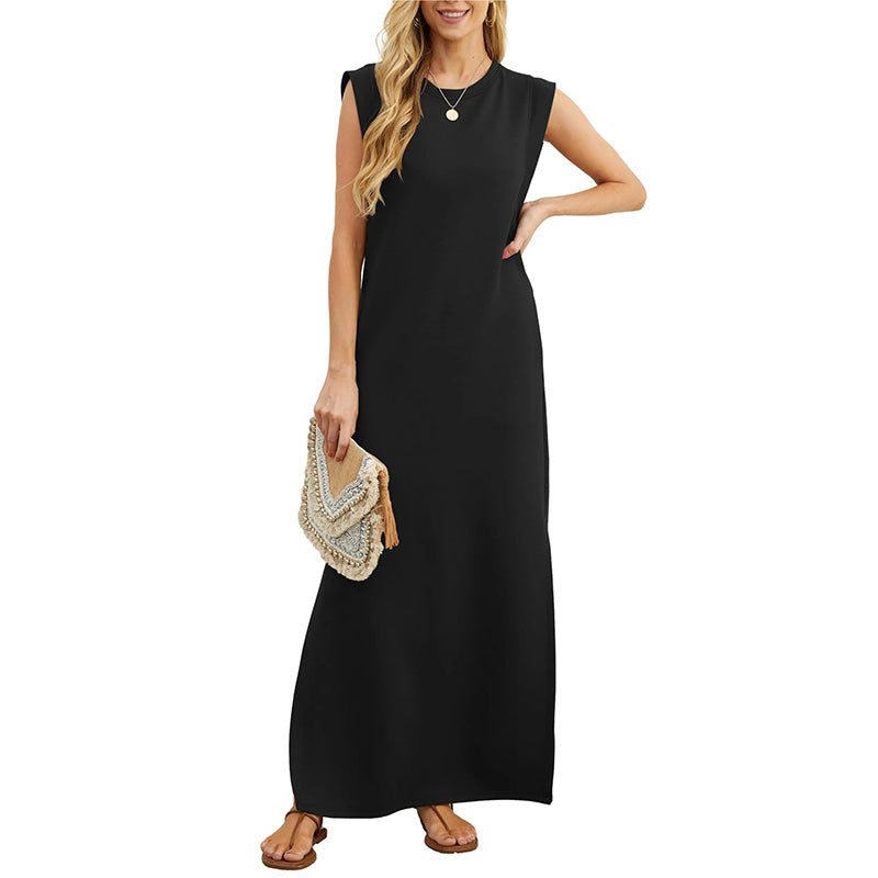 Valantomode | Maxi Dress Sleeveless Casual