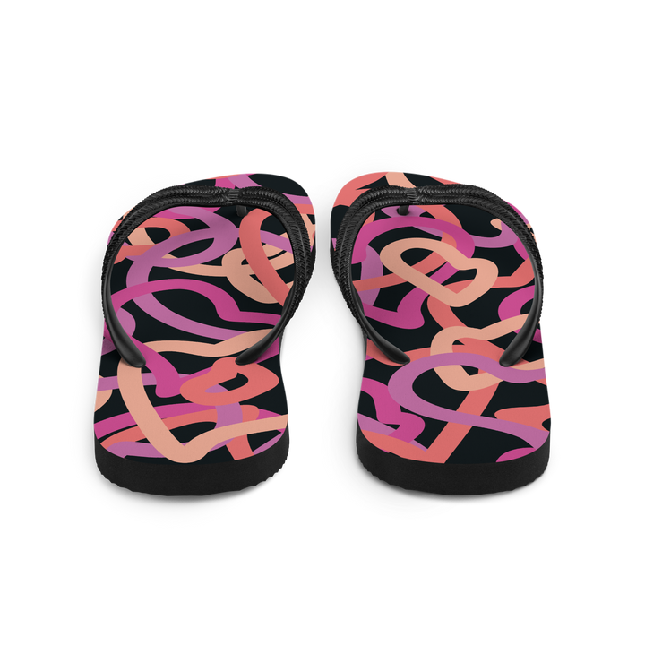 Valantomode | Women's Twist Harmony Cushioned Beach Flip-Flops