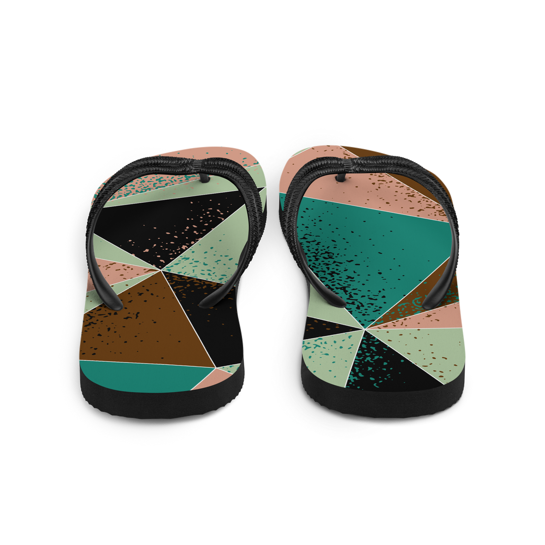 Valantomode | Women's Canyon Twist Flip-Flops - Beach Sandals
