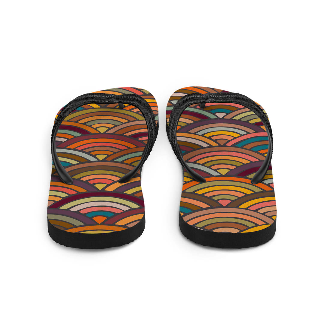 Valantomode | Women's Sunset Arches Arch Support Flip-Flops