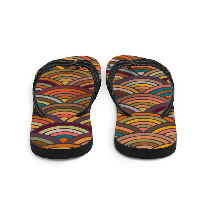 Valantomode | Women's Sunset Arches Arch Support Flip-Flops
