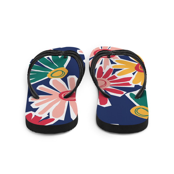 Valantomode | Women's Sunburst Flip-Flops - Beach Sandals