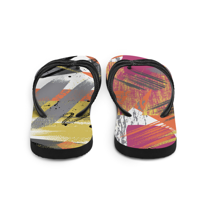 Valantomode | Women's Sunset Flip-Flops - Comfortable Beach Sandals