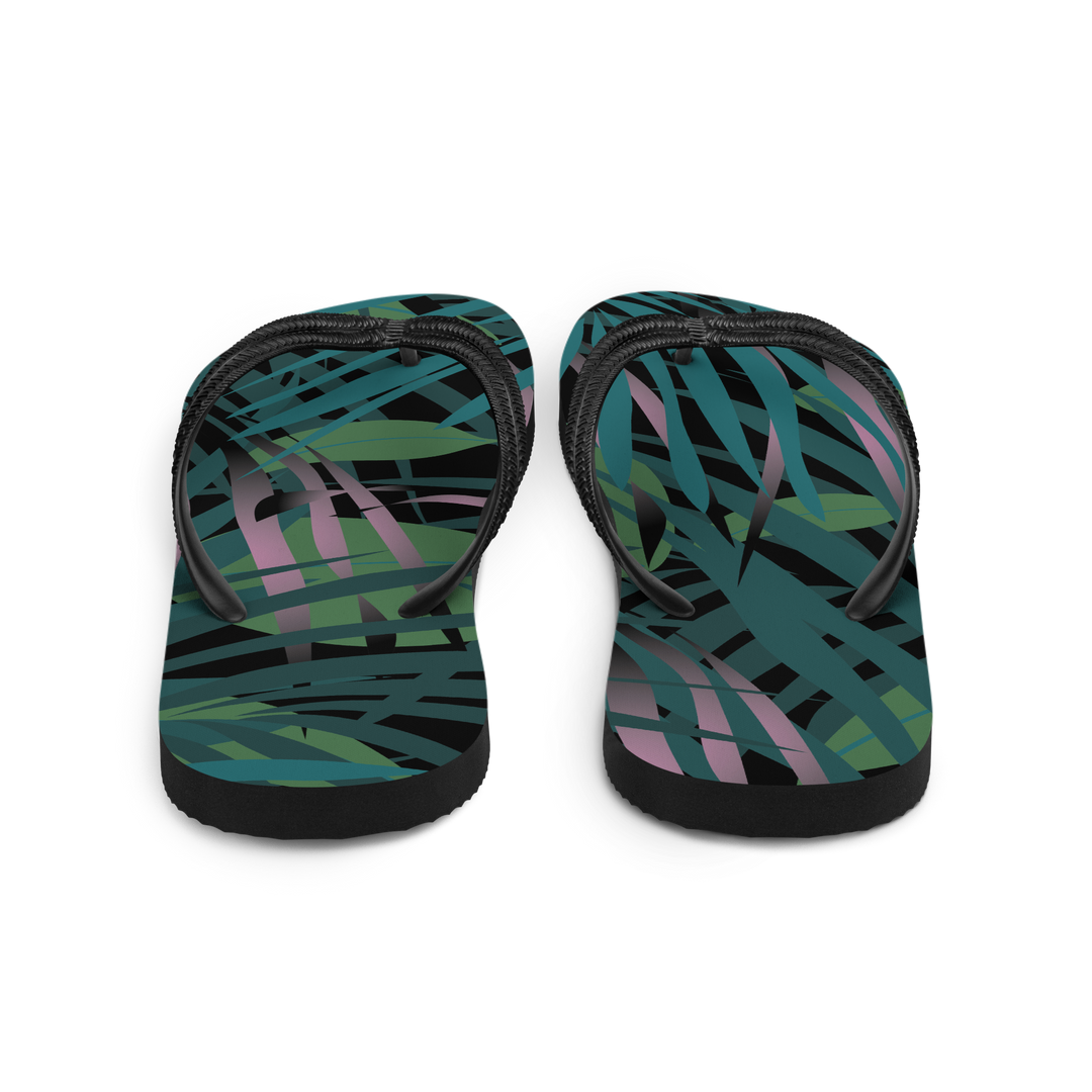 Valantomode | Women's Tropical Beach Flip-Flops - Cushioned Non-Slip