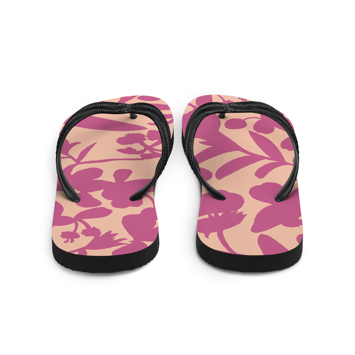 Valantomode | Women's Blossom Flip-Flops — Cushioned Beach Sandals
