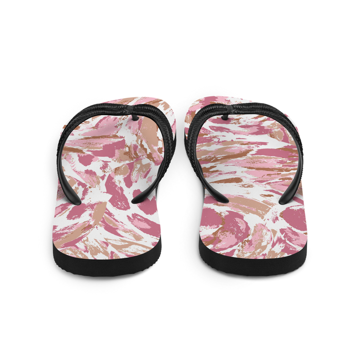 Valantomode | Women's Wild Rose Floral Flip-Flops — Beach Sandals