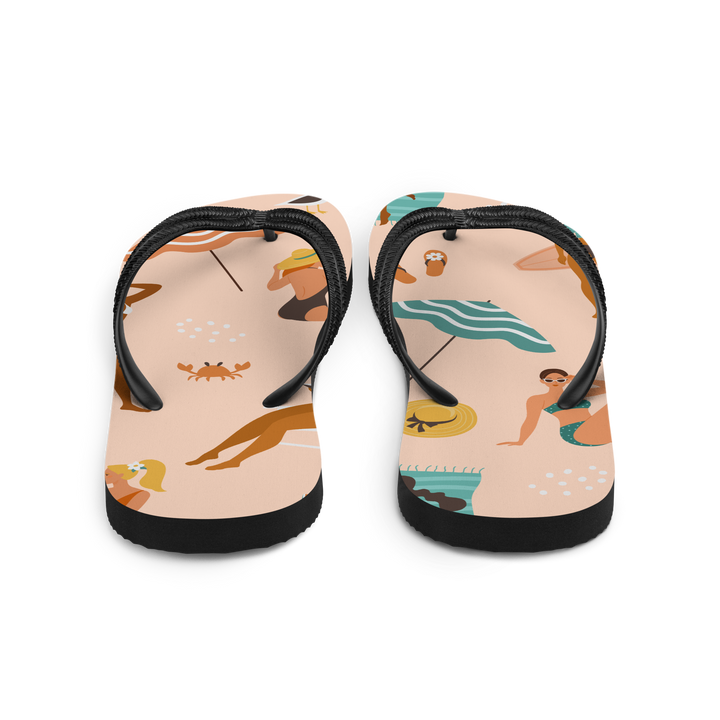 Valantomode | Women's Beach Flip-Flops — Cushioned Non-Slip Sandals