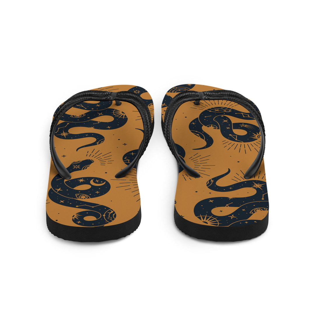 Valantomode | Midnight Dune Women's Comfort Flip-Flops