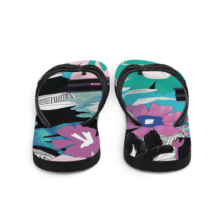 Valantomode | Women's Tropical Prism Beach Flip-Flops