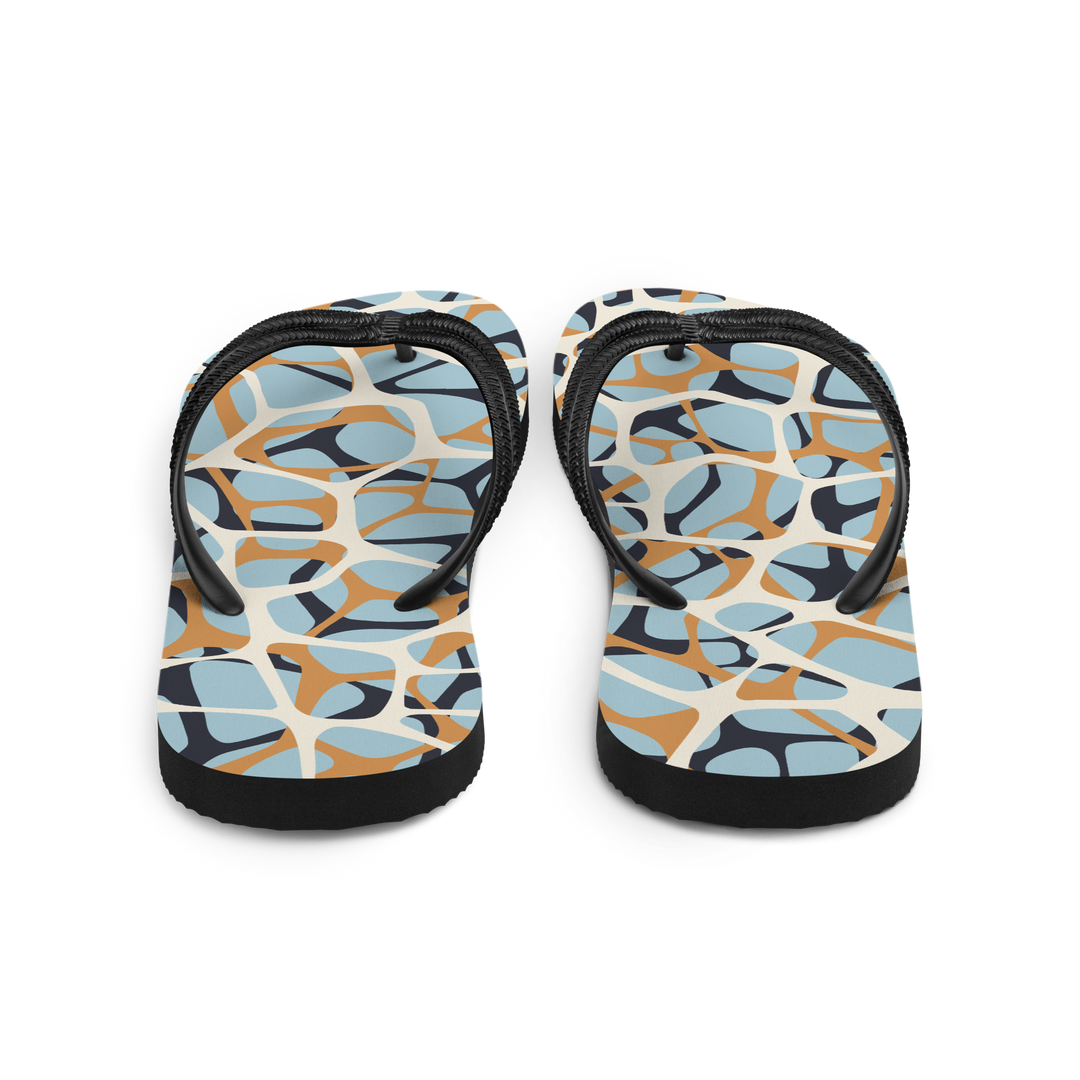 Valantomode | Cobalt Breeze Women's Comfort Beach Flip-Flops