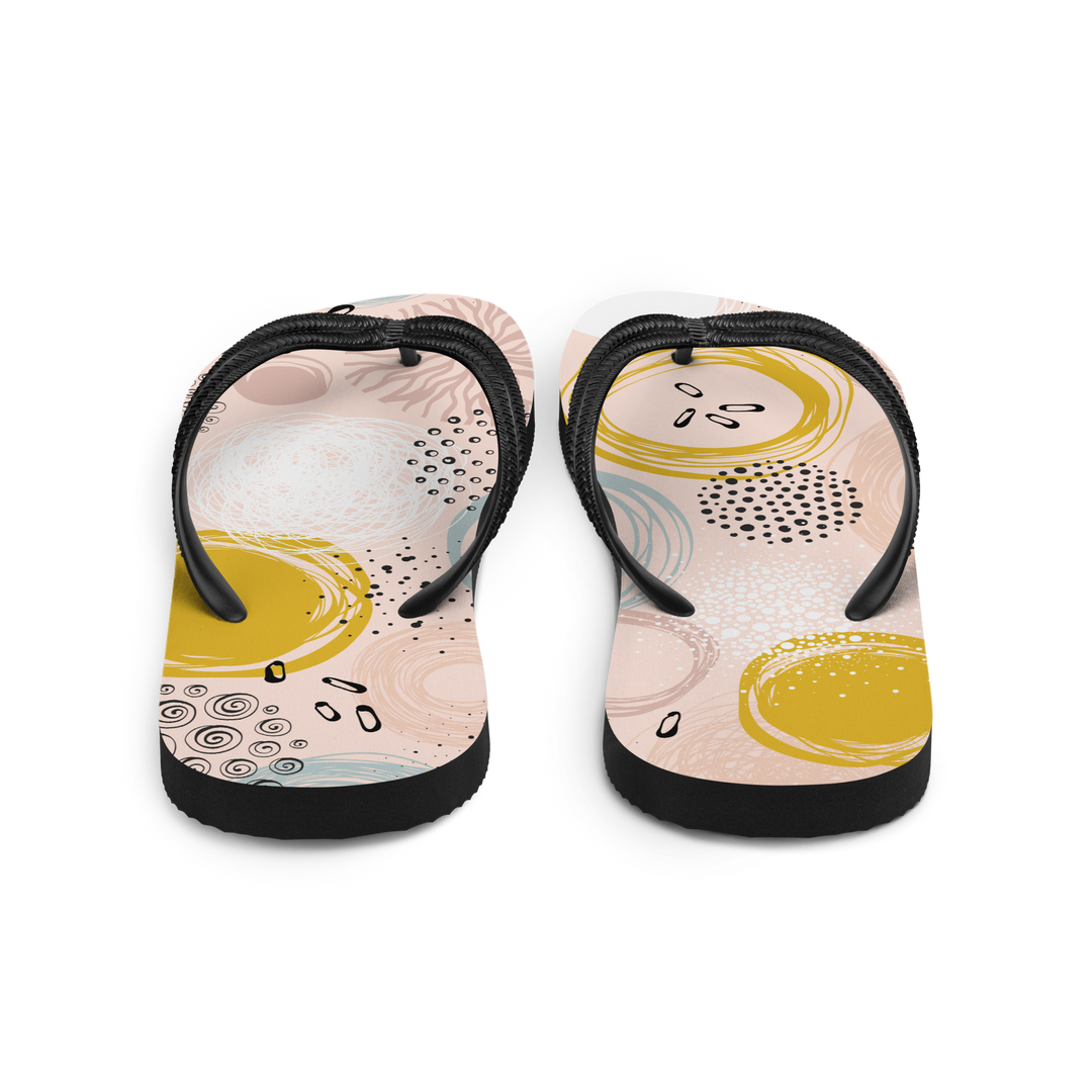 Valantomode | Sunny Whirl Women's Comfortable Beach Flip-Flops