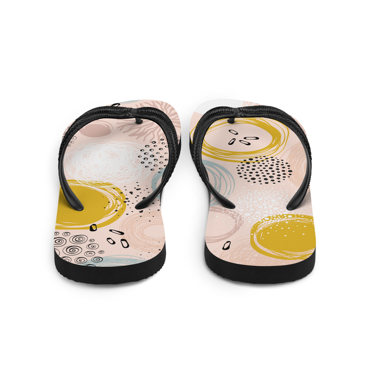 Valantomode | Sunny Whirl Women's Comfortable Beach Flip-Flops