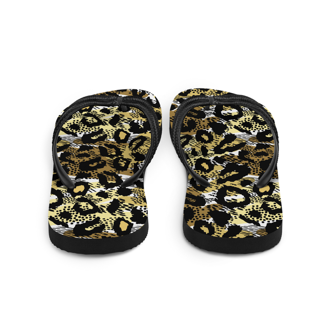 Valantomode | Women's Safari Print Flip-Flops