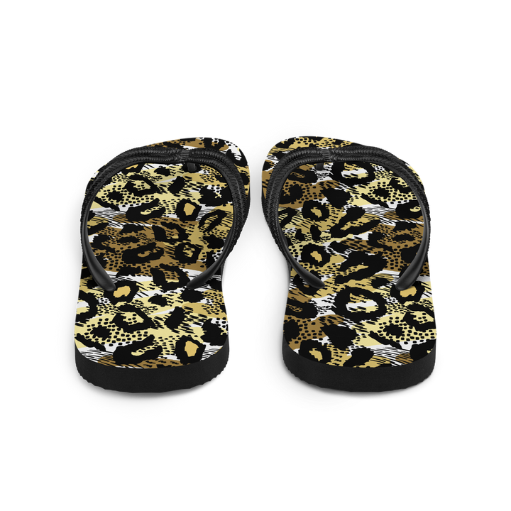 Valantomode | Women's Safari Print Flip-Flops
