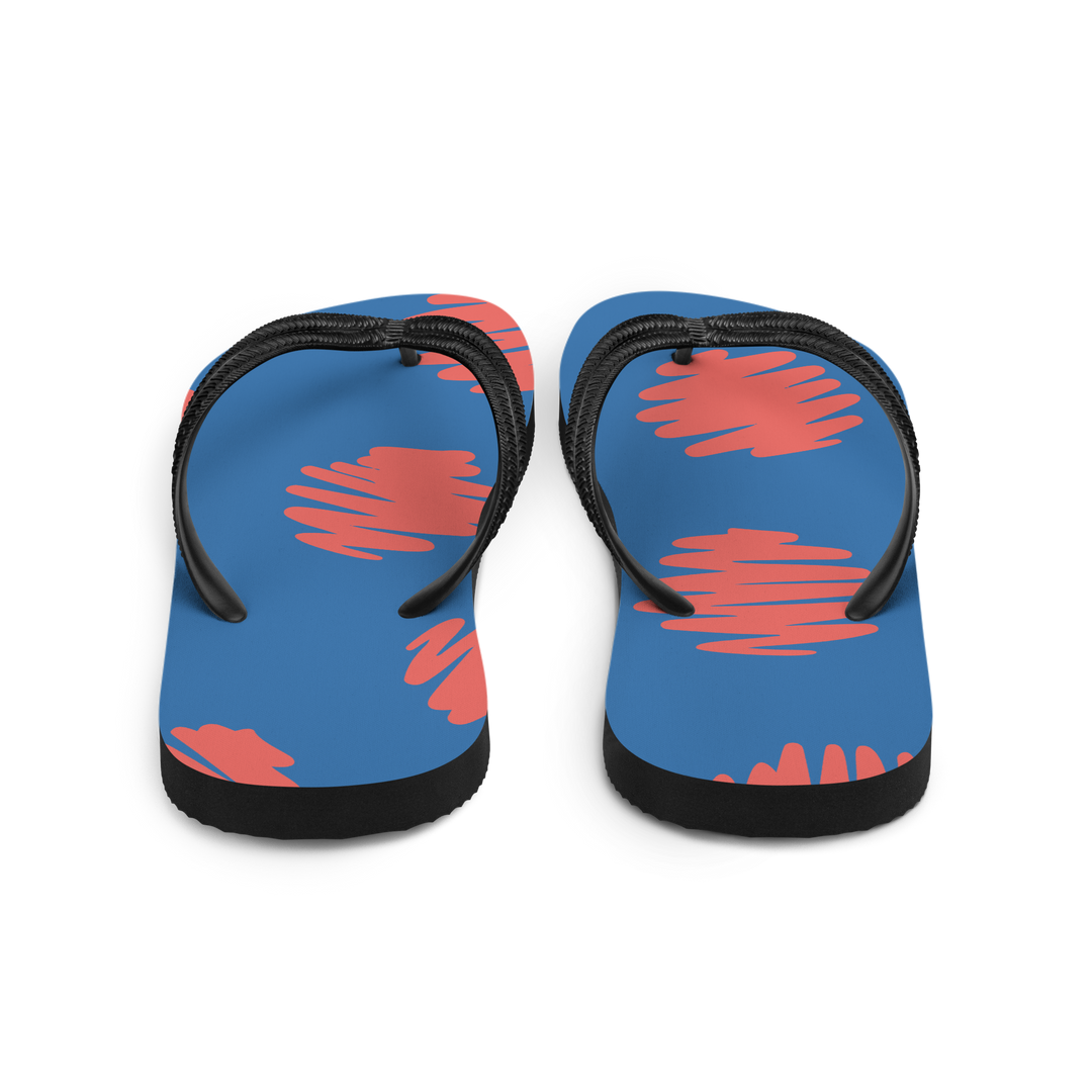 Valantomode | Women's Coral Beach Flip-Flops - Comfortable Summer Sandals
