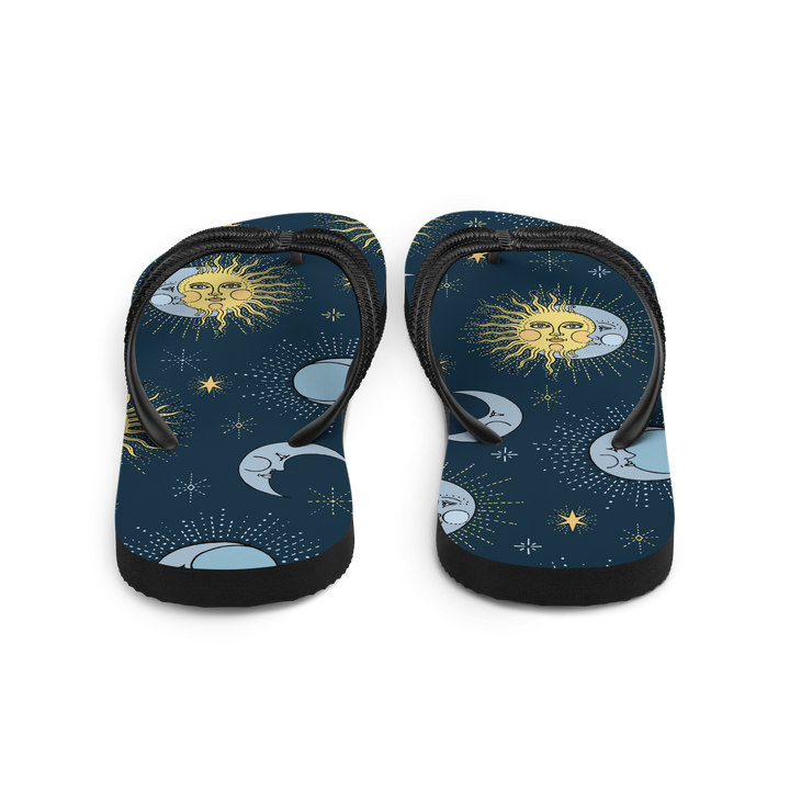 Valantomode | Women's Celestial Flip-Flops, Comfortable Beach Sandals