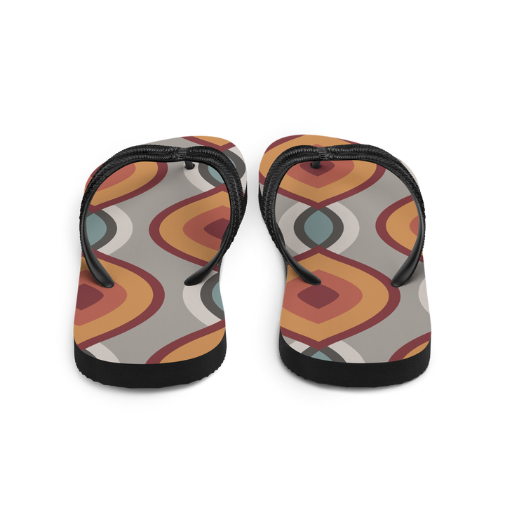 Valantomode | Women's Retro Ember Flip-Flop Sandals
