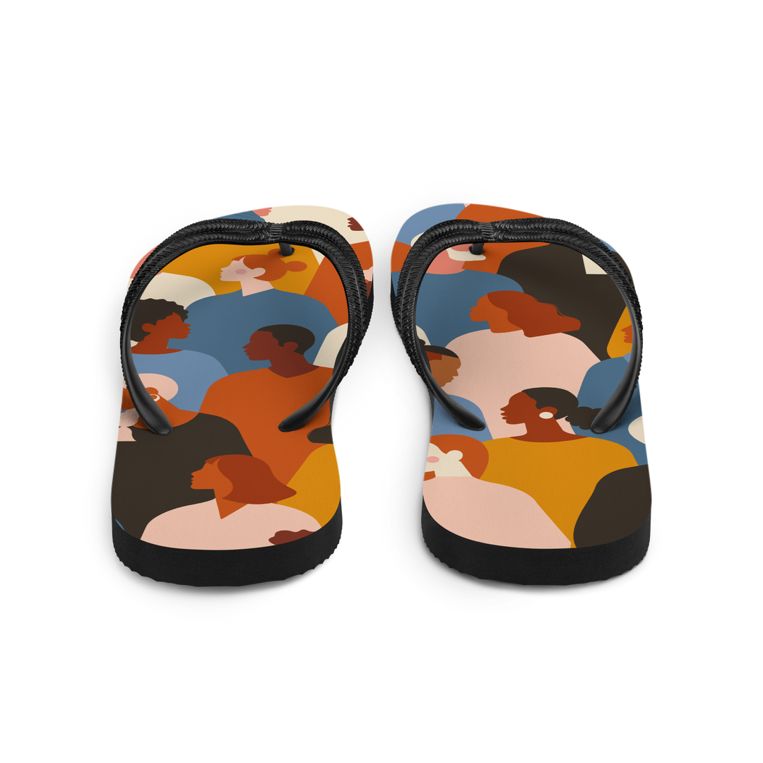 Valantomode | Women's City Comfort Flip-Flops - Arch Support