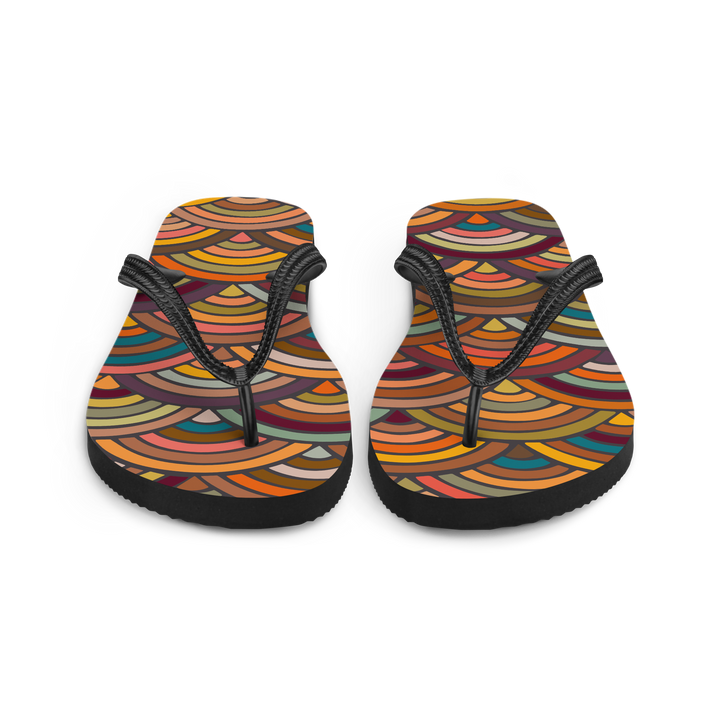Valantomode | Women's Sunset Arches Arch Support Flip-Flops