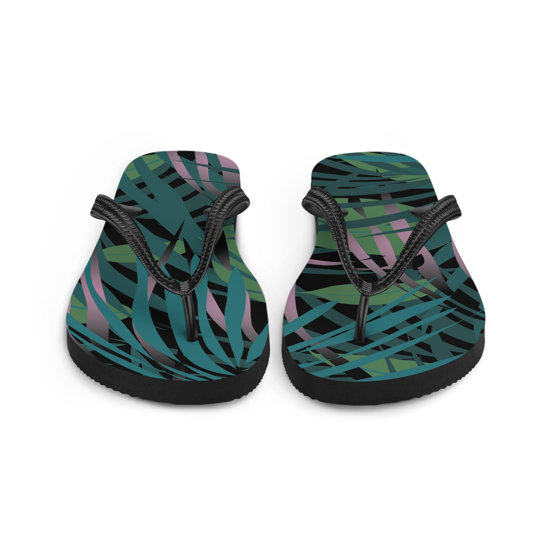 Valantomode | Women's Tropical Beach Flip-Flops - Cushioned Non-Slip
