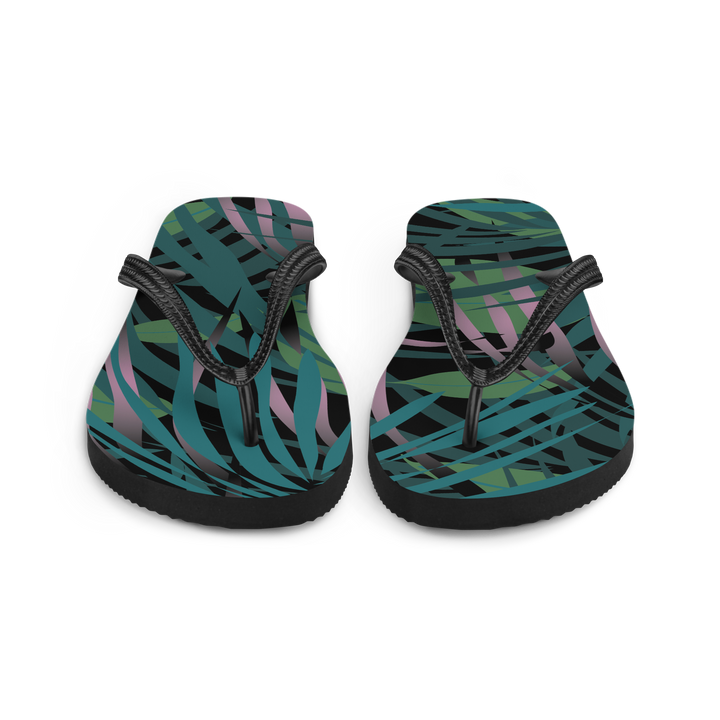 Valantomode | Women's Tropical Beach Flip-Flops - Cushioned Non-Slip