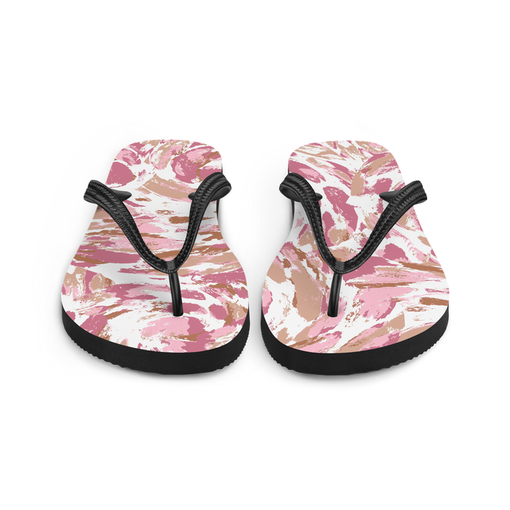 Valantomode | Women's Wild Rose Floral Flip-Flops — Beach Sandals