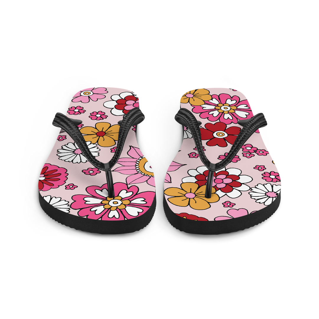 Valantomode | Women's Blossom Twist Beach Flip-Flops