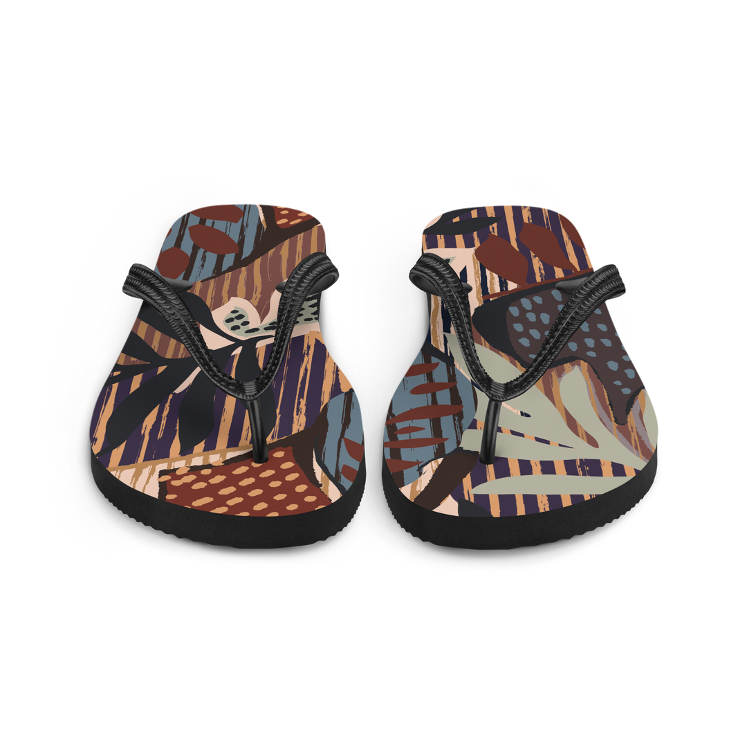 Valantomode | Women's Flip-Flops - Wild Grove Comfort Beach Sandals