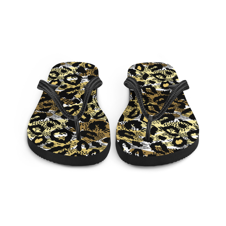 Valantomode | Women's Safari Print Flip-Flops