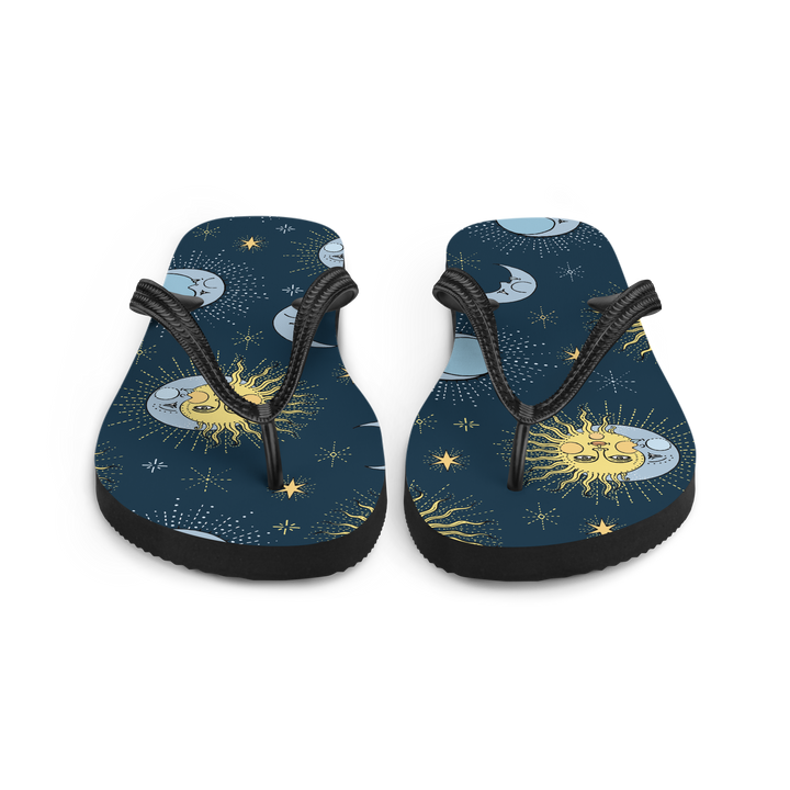 Valantomode | Women's Celestial Flip-Flops, Comfortable Beach Sandals