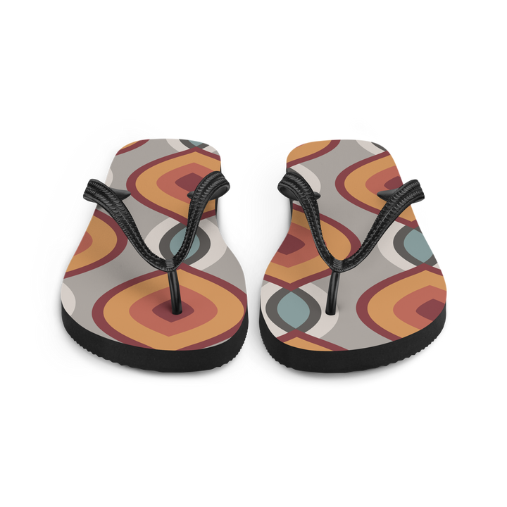 Valantomode | Women's Retro Ember Flip-Flop Sandals