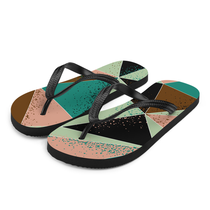 Valantomode | Women's Canyon Twist Flip-Flops - Beach Sandals