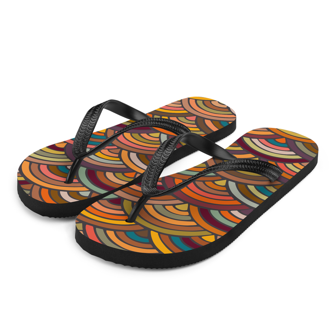 Valantomode | Women's Sunset Arches Arch Support Flip-Flops