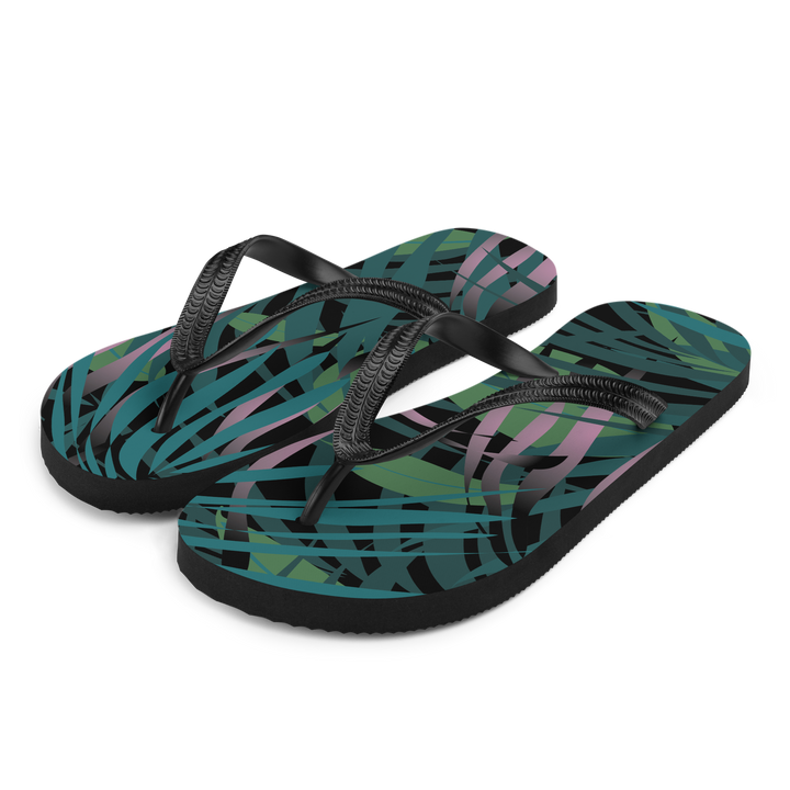 Valantomode | Women's Tropical Beach Flip-Flops - Cushioned Non-Slip