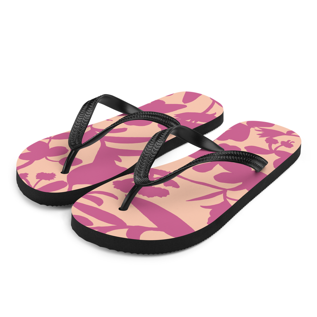 Valantomode | Women's Blossom Flip-Flops — Cushioned Beach Sandals