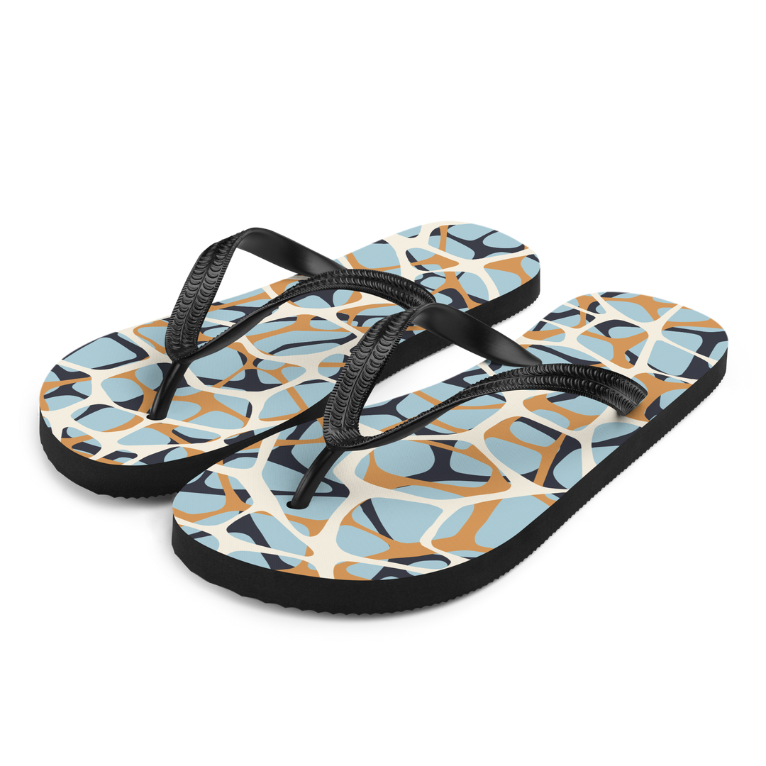 Valantomode | Cobalt Breeze Women's Comfort Beach Flip-Flops