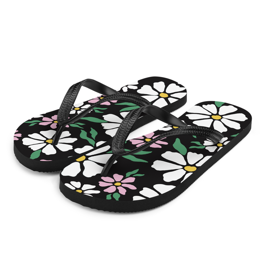 Valantomode | Women's Floral Petal Daze Arch Support Flip-Flops