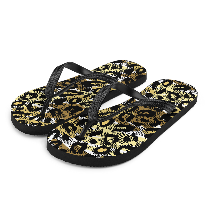 Valantomode | Women's Safari Print Flip-Flops