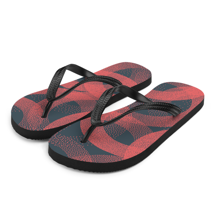 Valantomode | Women's Coral Flip-Flops - Comfortable Beach Sandals