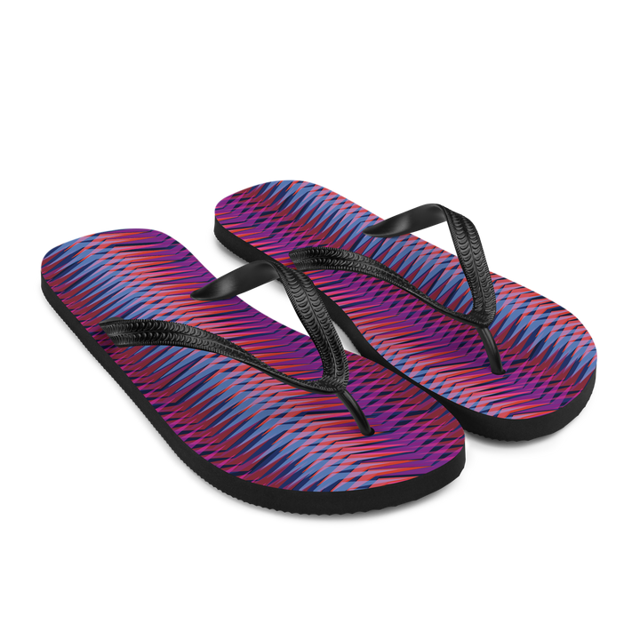Valantomode | Women's Vivid Breeze Beach Flip-Flops — Cushioned Comfort