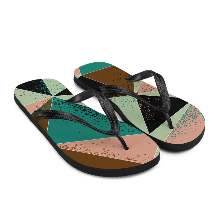 Valantomode | Women's Canyon Twist Flip-Flops - Beach Sandals
