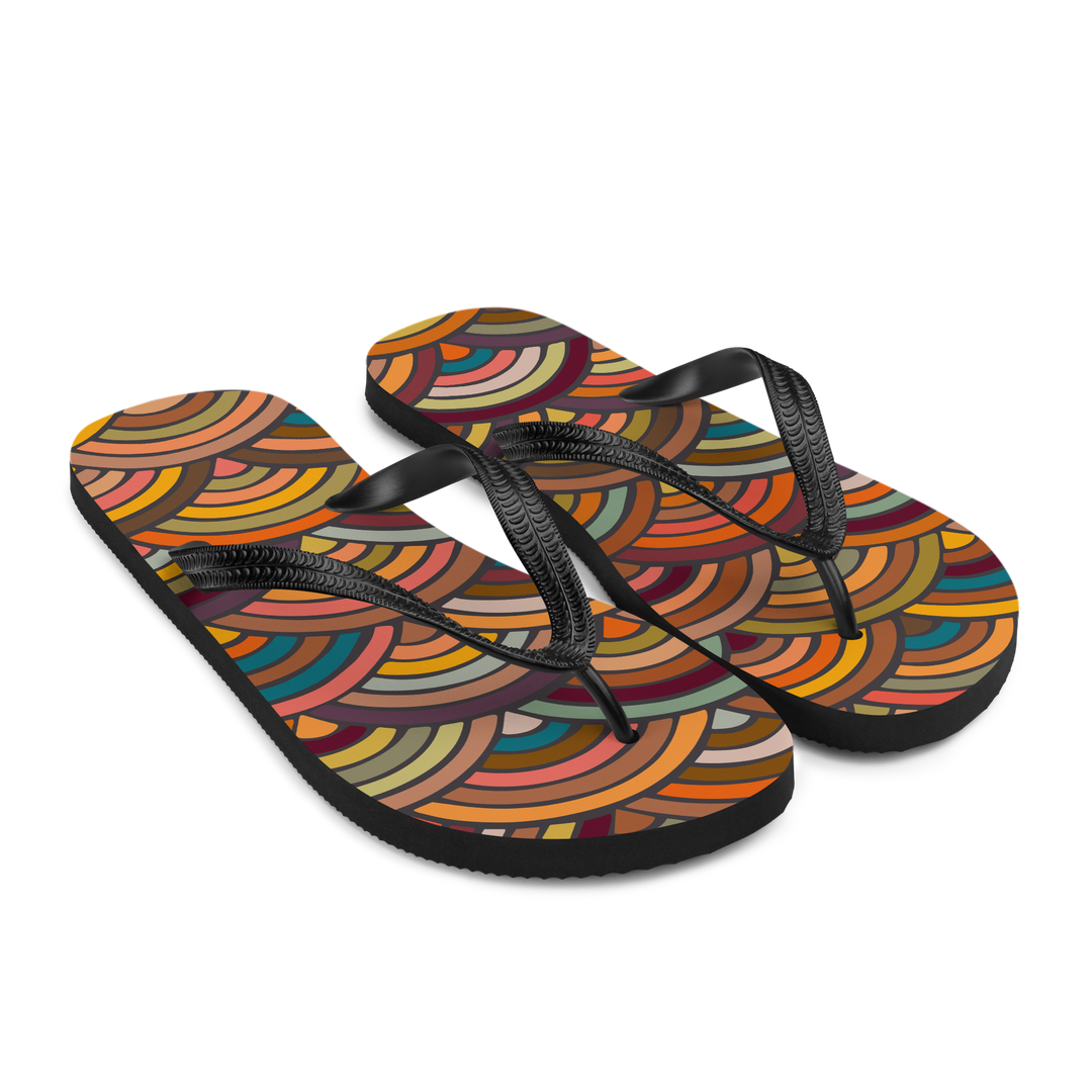 Valantomode | Women's Sunset Arches Arch Support Flip-Flops