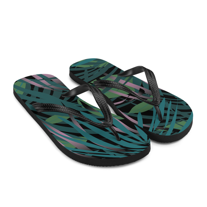 Valantomode | Women's Tropical Beach Flip-Flops - Cushioned Non-Slip