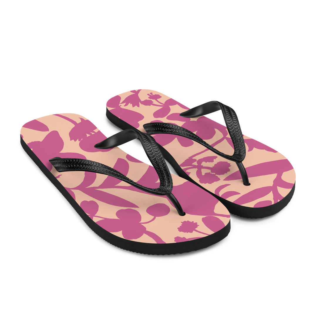 Valantomode | Women's Blossom Flip-Flops — Cushioned Beach Sandals