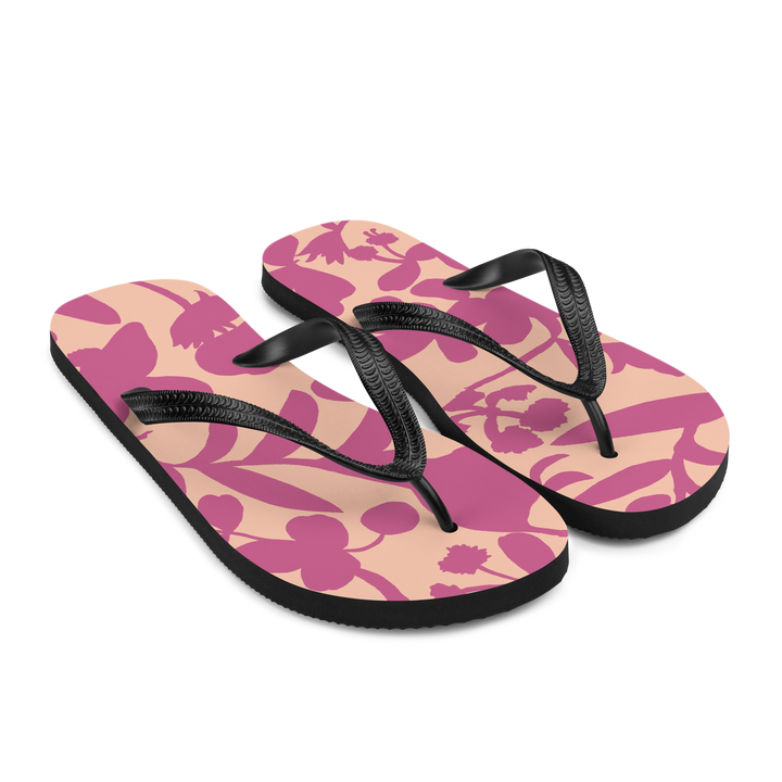 Valantomode | Women's Blossom Flip-Flops — Cushioned Beach Sandals